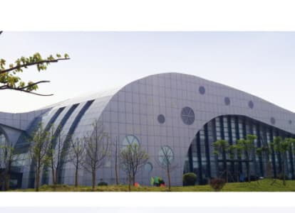 简阳会议中心外景网架工程